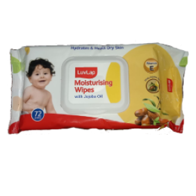 LavLap Moisturising wipes 72 wipes