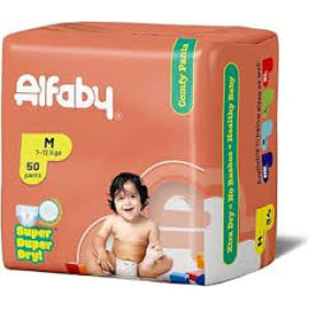 Alfaby diaper M Size 74 pcs M Size 74 piece